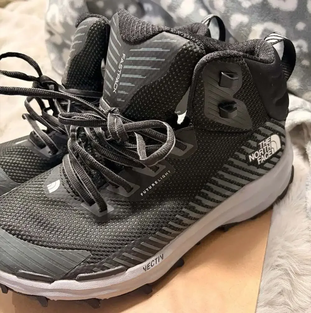 The North Face Vectiv Fastpack Mid Futurelight Size 8 Black Hiking Boots